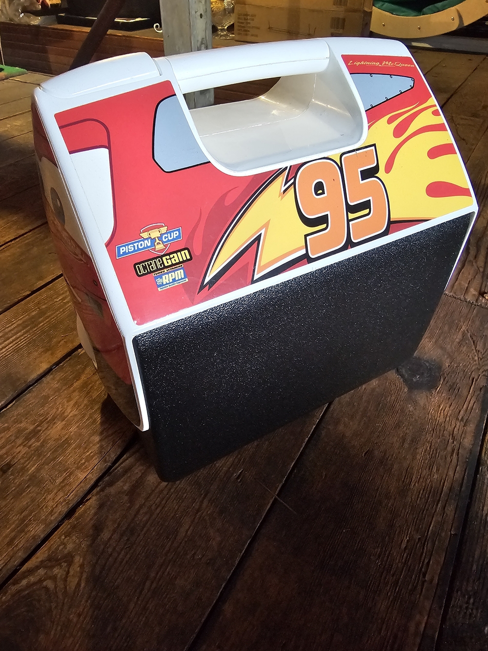 Disney Pixar Lightning McQueen Igloo Cooler - Red & Yellow 95 Graphic